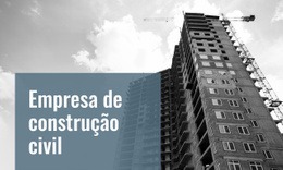 Modelo HTML5 Projetos De Construção Complexos Para Qualquer Dispositivo