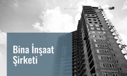 Karmaşık Yapı Projeleri - Özelleştirilebilir Şablon