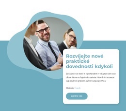 Bezplatná Online Šablona Pro Rozvíjejte Praktické Dovednosti Kdykoli