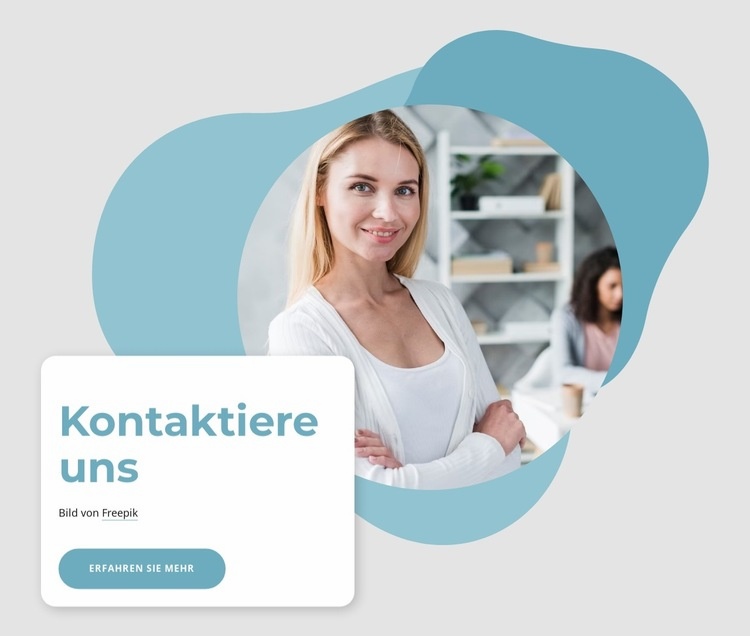 Konzeptionelle Schätzung Website Builder-Vorlagen