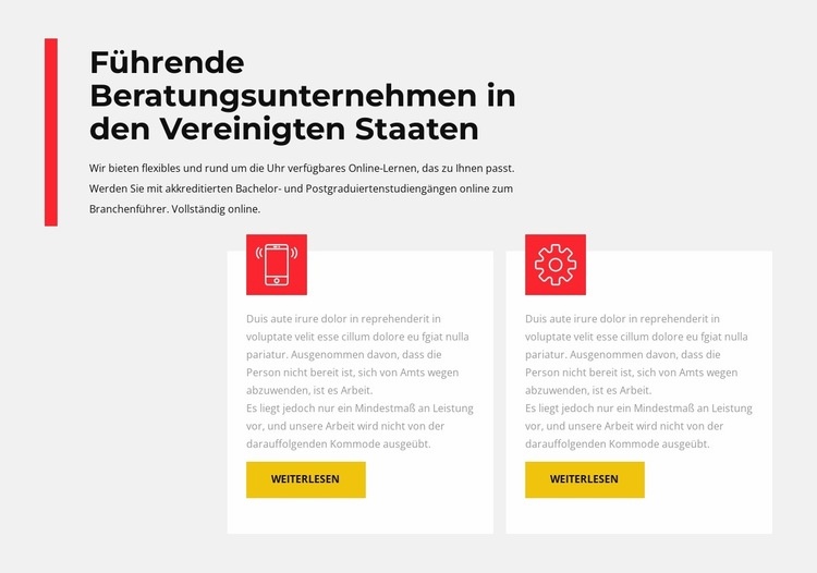 Einstieg Website design