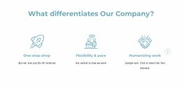 What Differentiates Our Company