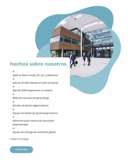 Hechos Sobre Nosotros Plantilla De Educación