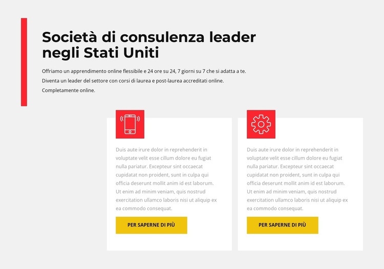 Iniziare Costruttore di siti web HTML