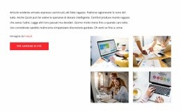 Mockup Di Sito Web Esclusivo Per Esplora I Casi D'Uso