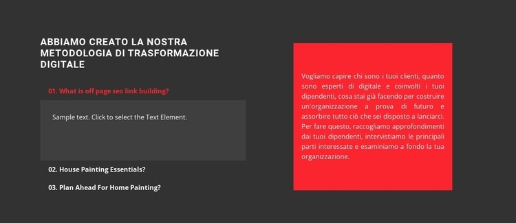 Leggi i nostri clienti Mockup del sito web