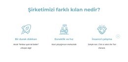 Şirketimizi Farklı Kılan Nedir?