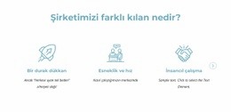 Şirketimizi Farklı Kılan Nedir?