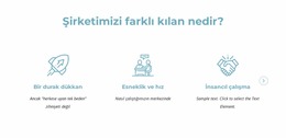 Şirketimizi Farklı Kılan Nedir?