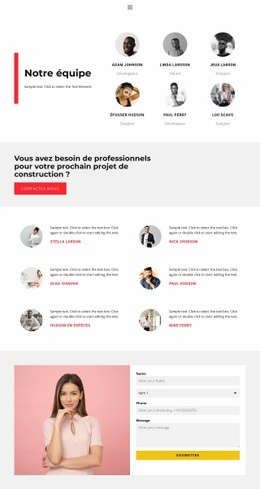 Faites-En L'Expérience Par Vous-Même - Superbe Créateur De Site Web