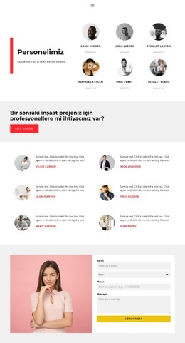 Kendiniz Deneyimleyin - HTML Template Builder