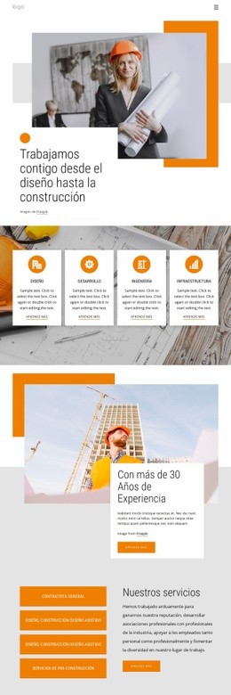 Del Diseño A La Construcción - HTML Page Creator