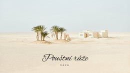 Cesta Do Oáz – Rozvržení Webových Stránek HTML