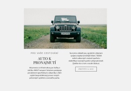 Půjčovna Aut - Vestavěná Funkce Cms