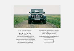 Car Rental Services Templates Html5 Responsive Free