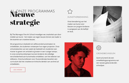 HTML-Ontwerp Voor Over Onze Programma'S