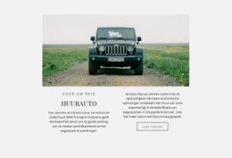 Autoverhuur Diensten - Websitebouwer Voor Inspiratie