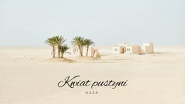 Projekt Strony Internetowej Podróż Do Oaz Na Dowolne Urządzenie