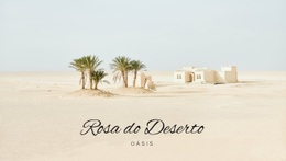 Design De Site Viagem Aos Oásis Para Qualquer Dispositivo