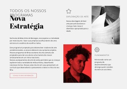 Sobre Nossos Programas - Design Definitivo Do Site