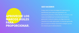 Forma, Texto En Degradado: Sitio Web Adaptable