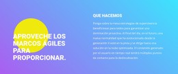 Forma, Texto En Degradado - Mejor Plantilla HTML5