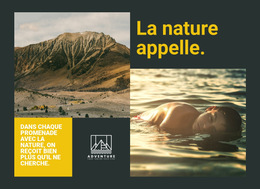 Safari En Namibie - Thème De Site Web Prêt