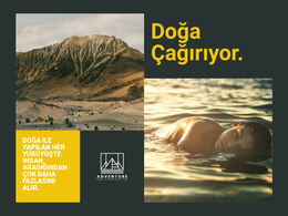 Namibya Safari Turları - Web Şablonu