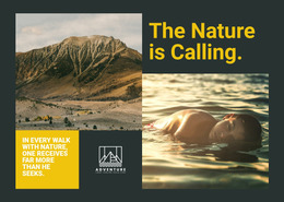 Free Website Mockup For Namibia Safari Tours