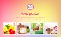 Beste Ijssalon - Aanpasbare Sjabloon