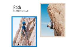 Rock Climbing Club HTML CSS Website Template