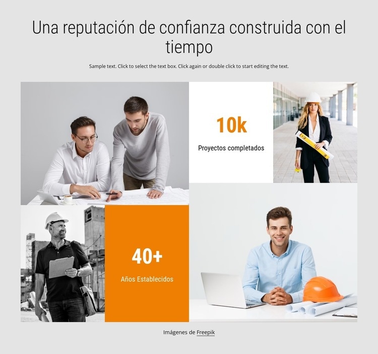 Una reputación de confianza Diseño de páginas web