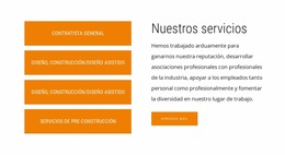 Repetidor De Texto, Botón Y Cuadrícula - Hermosa Plantilla Joomla