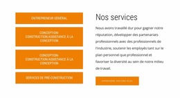 Texte, Bouton Et Répétiteur De Grille Constructeur Joomla