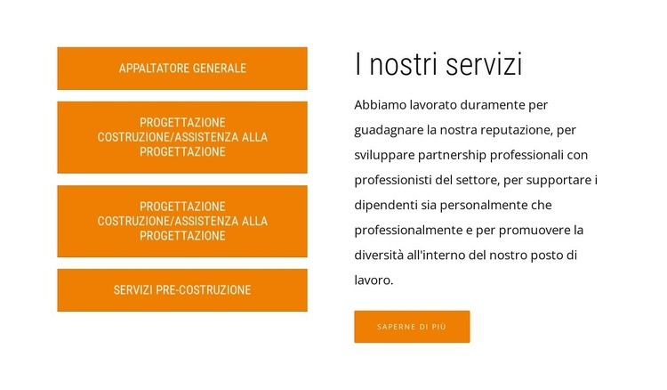 Ripetitore di testo, pulsante e griglia Modello HTML5