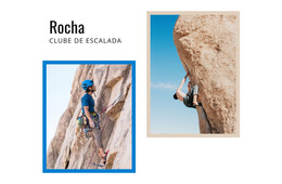 Site HTML Para Clube De Escalada