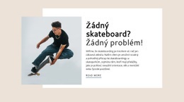 Sportovní Skateboardový Klub – Kreativní Víceúčelová Šablona