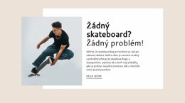 Téma WordPress Sportovní Skateboardový Klub Pro Jakékoli Zařízení