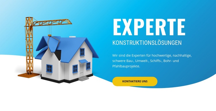 Vorkonstruktionslösungen Website-Modell