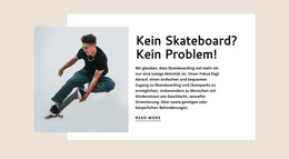 WordPress-Theme Sport Skateboard Club Für Jedes Gerät