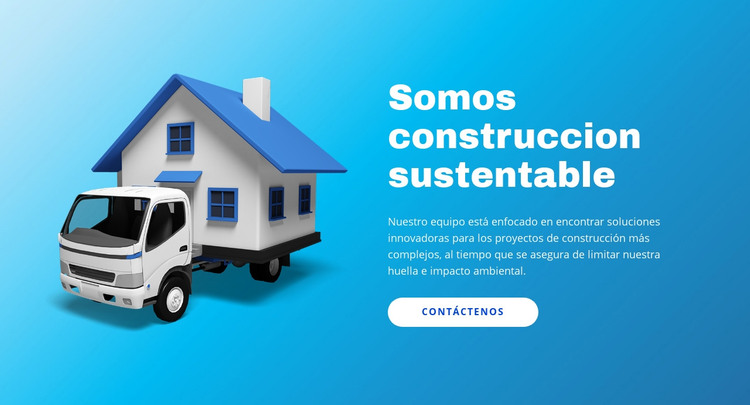 Soluciones de vivienda prefabricada Plantilla HTML