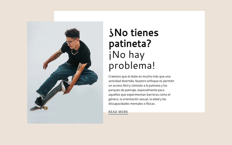 Club de patineta deportiva Tema de WordPress