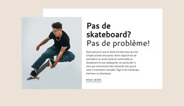 Club De Skateboard Sportif - Modèle HTML Gratuit