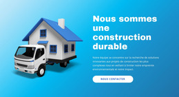 Solutions De Logements Préfabriqués – Modèle De Site Web HTML