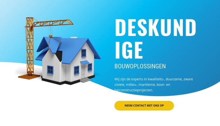 Pre-constructie oplossingen Html Website Builder