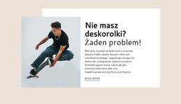 Klub Deskorolkowy Sportu - Darmowy Szablon HTML