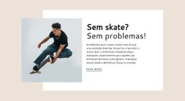 Clube De Skate Esportivo Modelo Responsivo HTML5