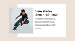 Tema WordPress Clube De Skate Esportivo Para Qualquer Dispositivo