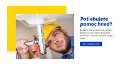 Instalatérské Služby Pro Váš Domov – Šablona HTML5