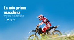 La Mia Prima Macchina Modello CSS Gratuito